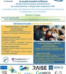 Le STEM @Area Cnr – La scuola incontra la Ricerca