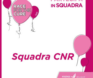 Unisciti alla squadra CNR! Lottiamo tutti insieme contro il tumore al seno, al fianco della Race for Cure