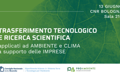 Trasferimento Tecnologico e Ricerca Scientifica applicate ad ambiente e clima a supporto delle imprese