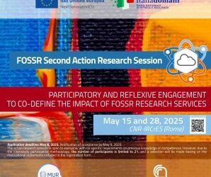 FOSSR Action Research Session “Participatory and reflexive engagement to co-define the impact of FOSSR research services”