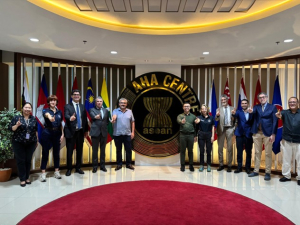 Joint delegation DPC-CI3R at the AHA Centre in Jakarta