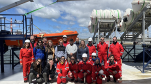 Research project investigates freshened water under the ocean floor