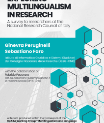 Exploring multilingualism in research: a survey to researchers at the National Research Council of Italy