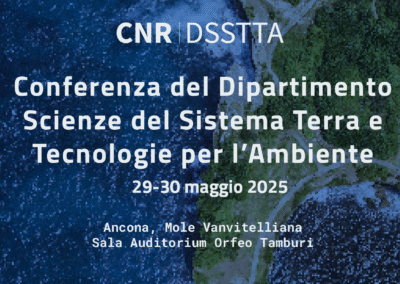Conferenza Annuale del Dipartimento Scienze del Sistema Terra e Tecnologie per l’Ambiente DSSTTA