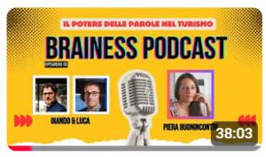 “Il potere delle parole nel turismo”: ricercatrice del Cnr-ISMed  ospite del podcast “Brainess”