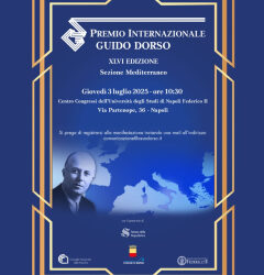 Premio Internazionale Guido Dorso XLVI edizione – Sezione Mediterraneo