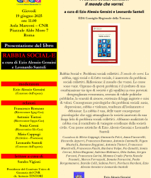 Presentazione del libro ‘Rabbia social-e. Problemi sociali collettivi. Il mondo che vorrei’