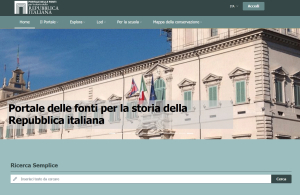 Presentati i risultati del progetto “Portale delle Fonti per la Storia della Repubblica italiana”
