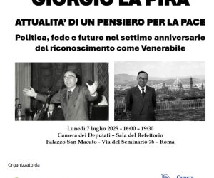 Giorgio La Pira: attualità di un pensiero per la pace