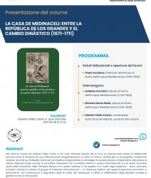 Presentazione del volume “La casa de Medinaceli: entre la república de los grandes y el cambio dinástico (1671-1711)”