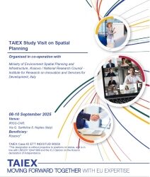TAIEX Study Visit a Napoli: al Cnr Iriss confronto Italia-Kosovo sulla pianificazione territoriale