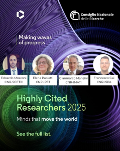 Il Cnr nella lista Highly Cited Researchers 2025 di Clarivate