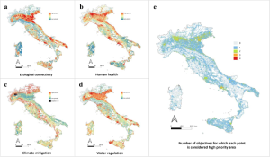 Italia: i luoghi migliori dove piantare nuove foreste per massimizzare i benefici ambientali e sociali