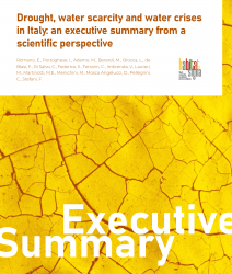 Crisi idriche in Italia: un Executive Summary dal Gruppo di lavoro “Siccità, scarsità e crisi idriche” del Cnr-Dsstta
